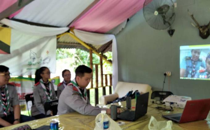Perbentangan Project BASIC kepada Penilai SWA Persekutuan Pengakap Malaysia