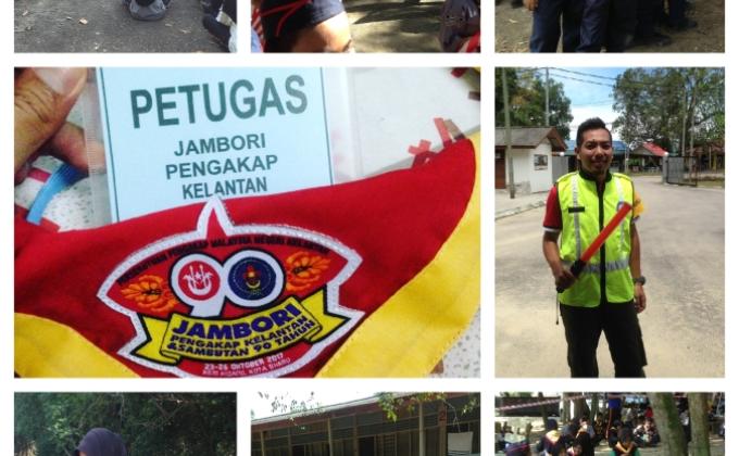 Volunteering on Historic Celebration (90th Kelantan's Scout Anniversary)