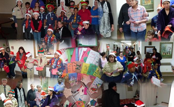 Christmas Caroling at Nursing Home 