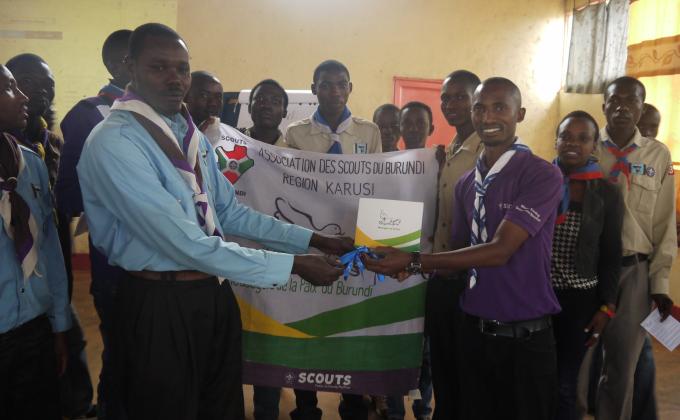 Formation sur Messagers de la Paix dans la Région Scoute Karusi/BURUNDI