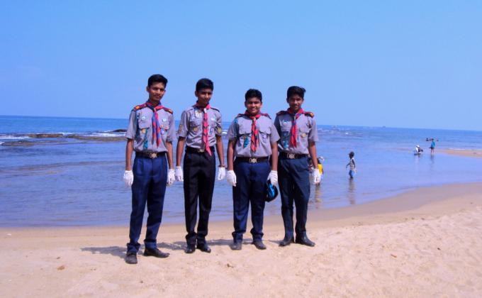 Coastal Cleanup in Morawala beach