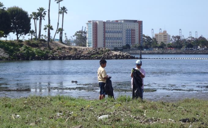 Golden Shore Wetlands Cleanup