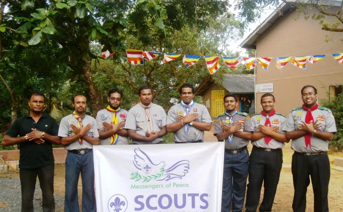 Sri lanka Scouts Provided  the relief to affected  people by adverse weather 