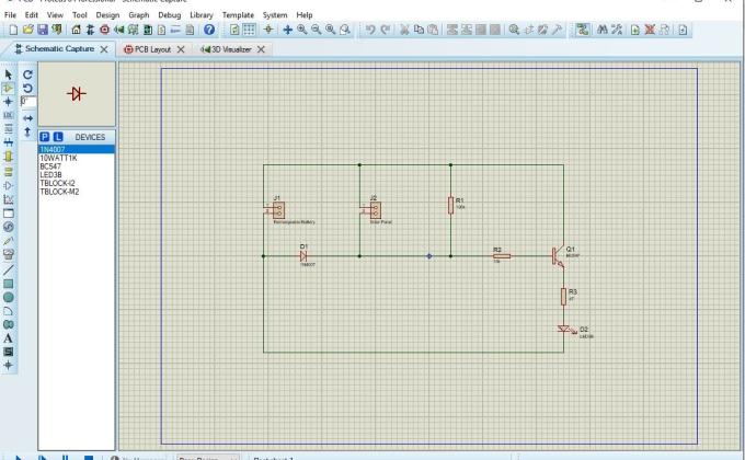 Kampung Nelayan Vietnam, Bidong Street Light Solar Lamp Project : (Technical Team) [ Update ] Circuit Design and Simulation 