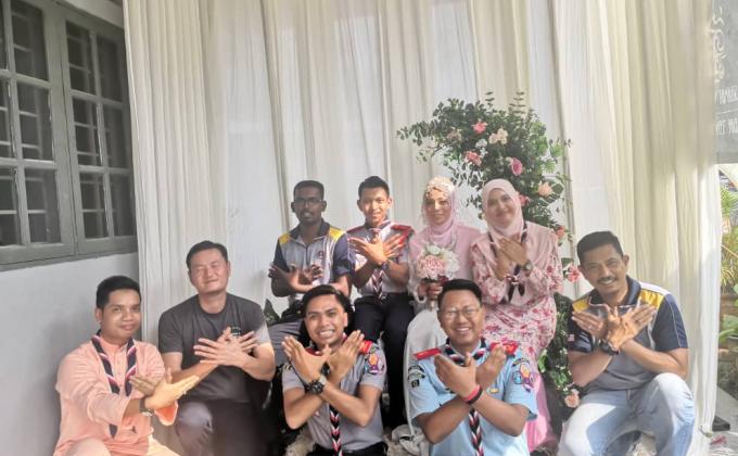 Persediaan Dan Berkhidmat Di Majlis Perkhawinan Ahli Pengakap Kelana