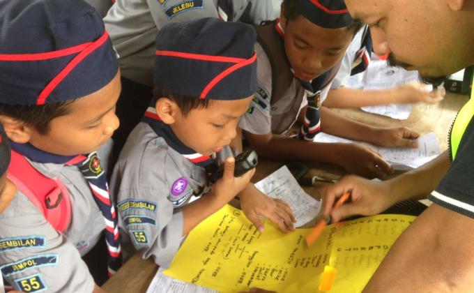 JOTA JOTI 2016 di Kem Pengakap Bukit Putus,Kuala Pilah,Negeri Sembilan.