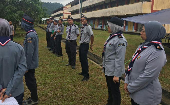 PERKHEMAHAN LENCANA KEAHLIAN PENGAKAP MUDA & LENCANA MAJU ( AHLI KOMPUTER) PENGAKAP MUDA DAERAH SIMUNJAN 2017