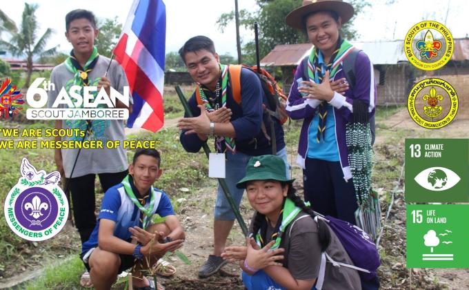 Community Service Project#1 Planting the Bamboo (Philippines)