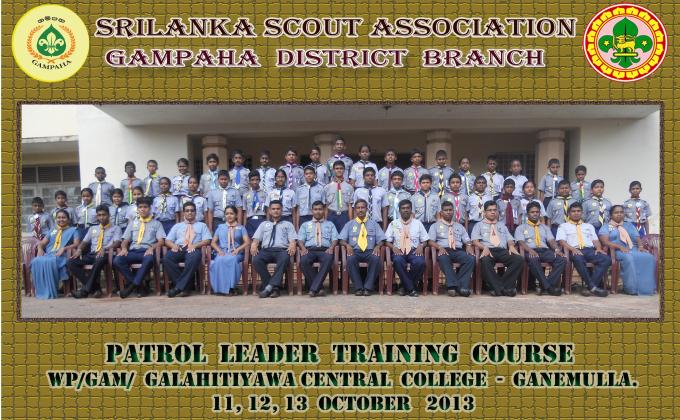 Petrol Leader Training Course - 2013 