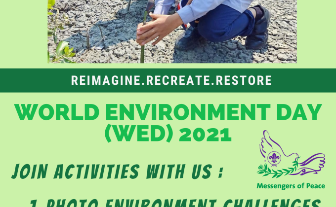 "WORLD ENVIRONMENT DAY 2021" : PENANG SCOUT PROGRAM