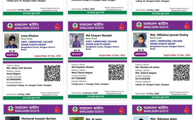 Online registration campaign