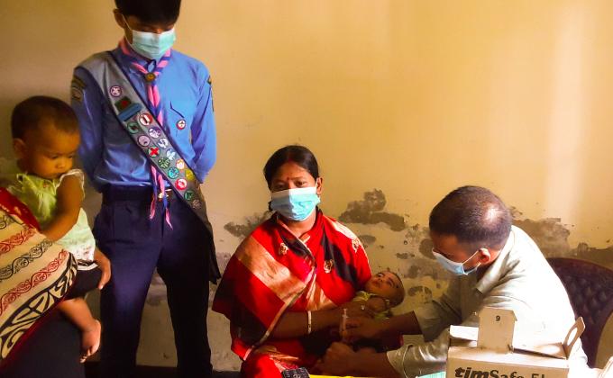 OPV and FIPV Vaccination Campaign 