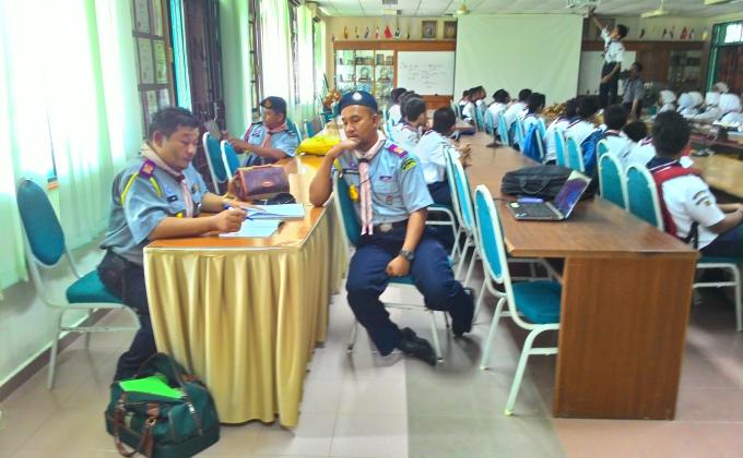 Penerangan Pengakap Raja dan Ujian Skim Pengakap Muda dan Kanak-kanak di Daerah Kuantan