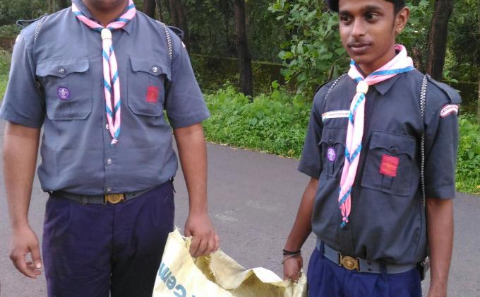 Disaster Management and Swatch Bharath camp