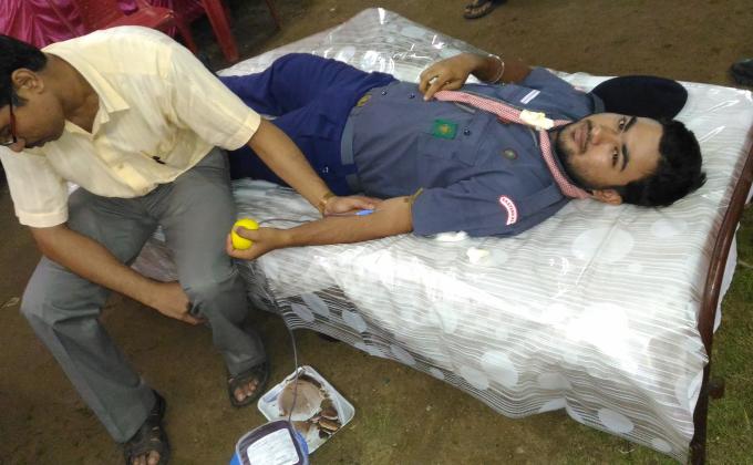 blood donation camp