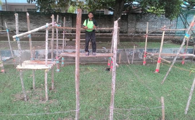Tapak perkhemahan sedia di uji