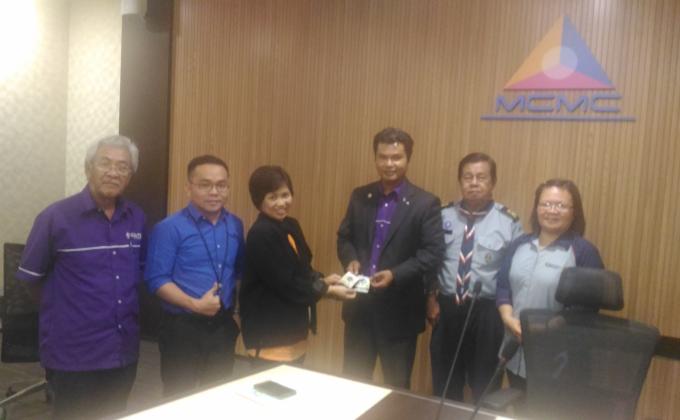 Kunjungan ke MCMC Sarawak