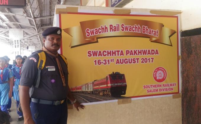 SWACHH RAIL SWACHH BHARAT
