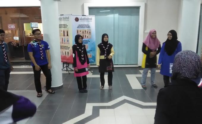 Induction of New Line-up of KLKM IIUM Kuantan