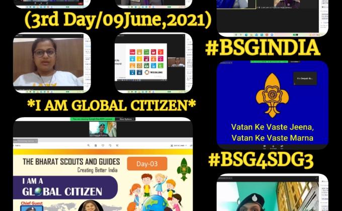 #BSG4SDG3 *I AM GLOBAL CITIZEN*