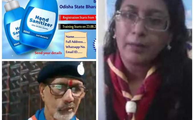 Atmanirbhar Bharat project-2 (sanitiser making)