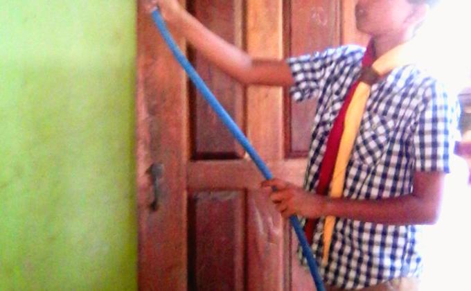 Repaired scout room at wijayaba college, SRI LANKA