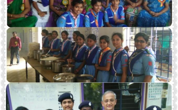 Service at Sudana for state level Science exhibition...