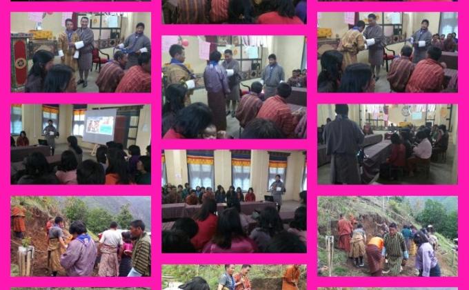 awareness on CBS and help to construct reading corner.