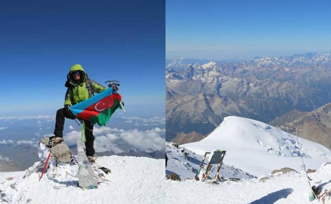 Scouts of Azerbaijan - On Their Way to Conquer Elbrus - The highest mountain in Russia and in Europe.