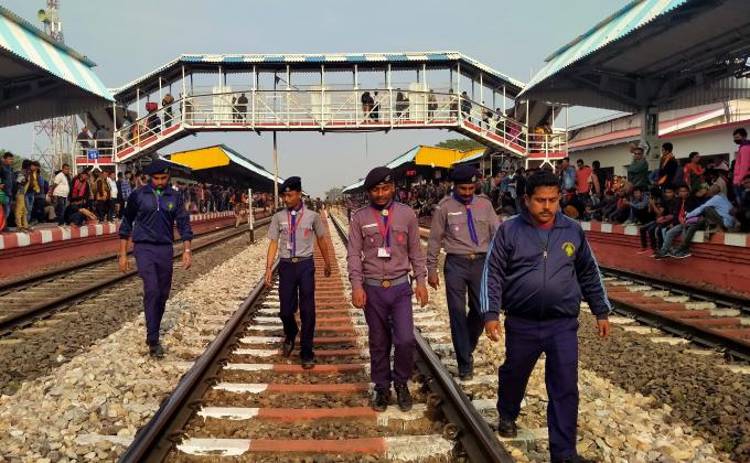 Volunteer Service at Kokrajhar Railway Station egarding to Prime minister programme