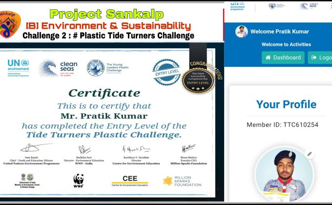 Project Sankalp, Group [B] Environment and Sustainablity, Challenge 2 - #Plastic Tide Turners Challenge