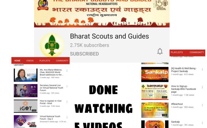#YouTube Channel of BSG || Project Sankalp - To Create a Better Tomorrow
