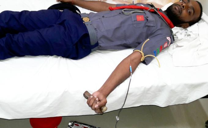 BLOOD DONATION CAMP