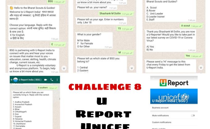 Project Udaan || Challenge 8 || U Reporter 
