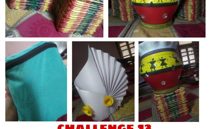 Project Udaan || Challenge 13 || Best out of the Waste 