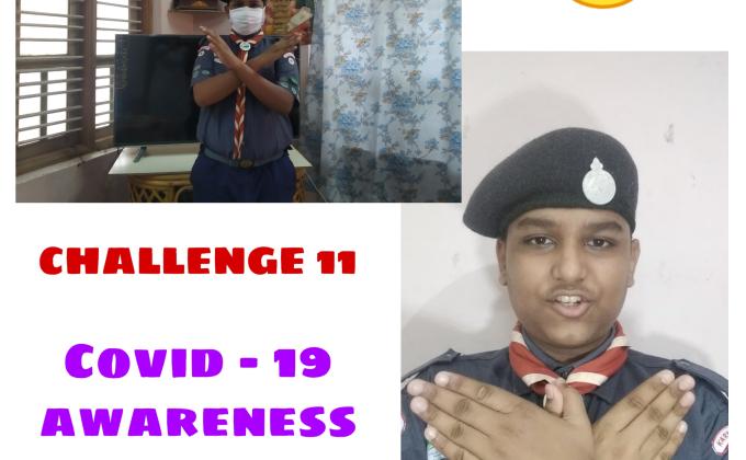 Project Udaan || Challenge 11 || Covid 19 Awareness 