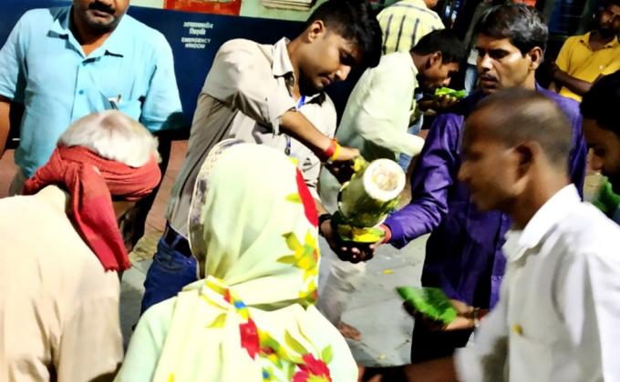 SDGs- 2 (ZERO HUNGER) @E.C.RLY GOMOH STATION