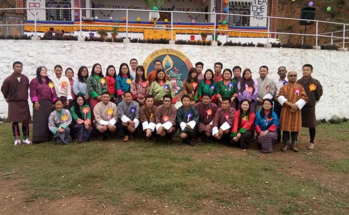 Students celebrate a Grand celebration