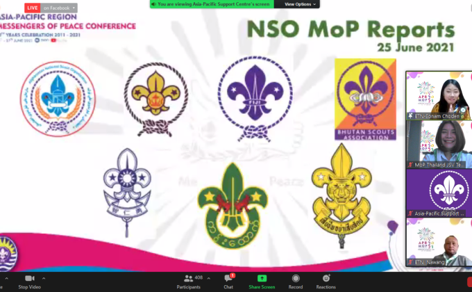 joined Messengers of Peace conference 2021 Day 2