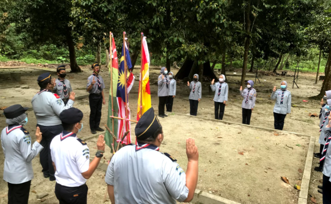 KEAHLIAN BADGE CAMP ROVER DISTRICT GOMBAK YEAR 2021