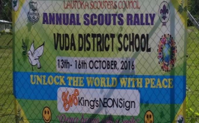 "UNLOCK THE WORLD WITH PEACE"- ANNUAL DISTRICT SCOUTS RALLY 2016