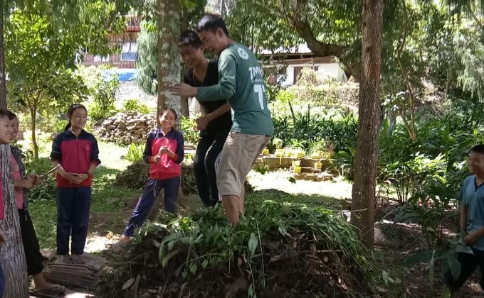 Compost Manure Heap at Yebilaptsa CS