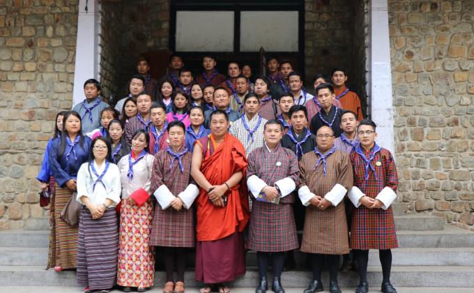 Yebilptsa and Tingtibi CBS Troop Investiture Ceremony