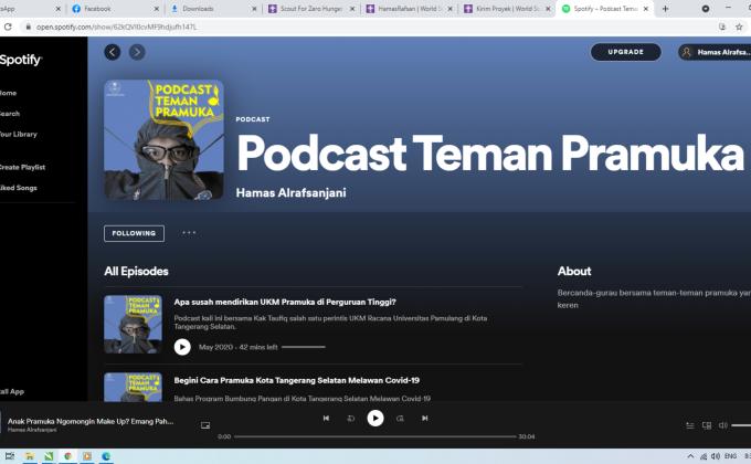 Podcast Teman Pramuka