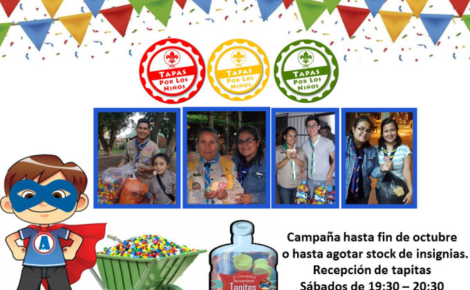 TAPITAS POR LOS NIÑOS 2018-2019