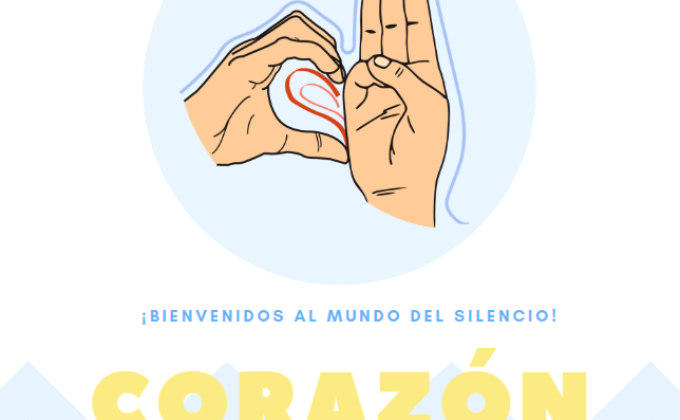 Corazón en señas 