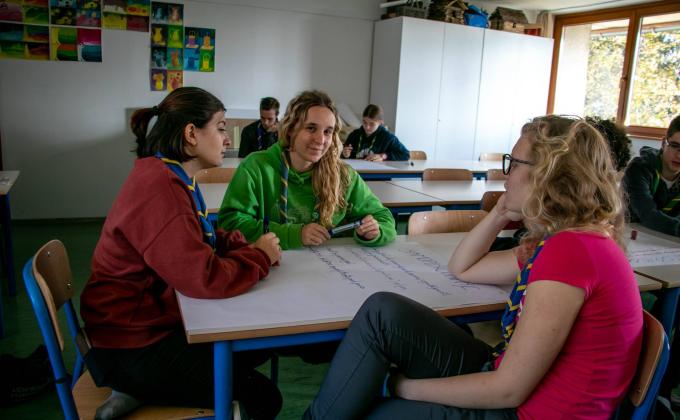 Workshop on Educational weekend for scout leaders