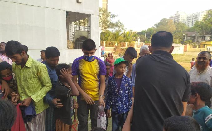 Rupnagar Fire Victims Relief Support