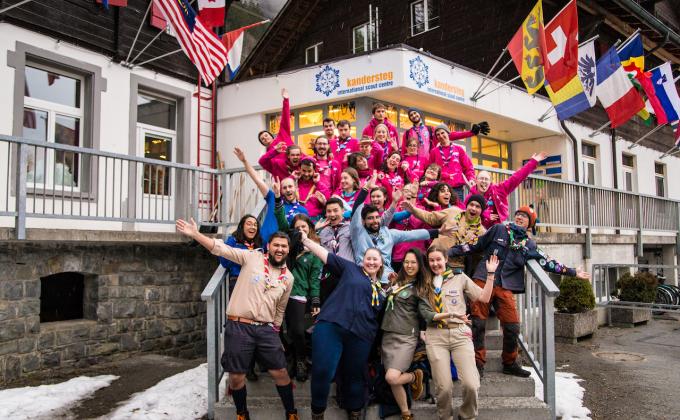 Volunteer Staff Spring 2019 at the World Scout Centre