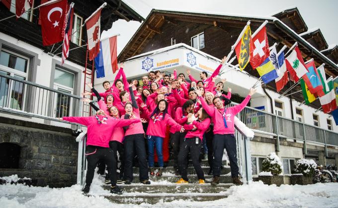 Winter 2019 Volunteers at the World Scout Centre